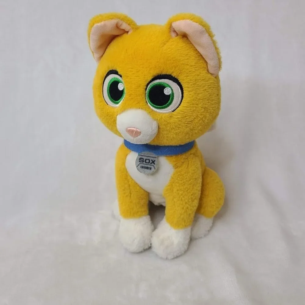 Disney Buzz Lightyear Movie Sox Cat Robot 10" Plush Stuffed Animal Only No Sound - Picture 2 of 8